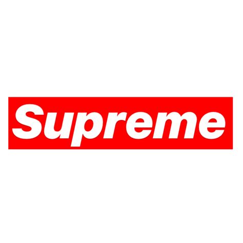 supreme transparent logo